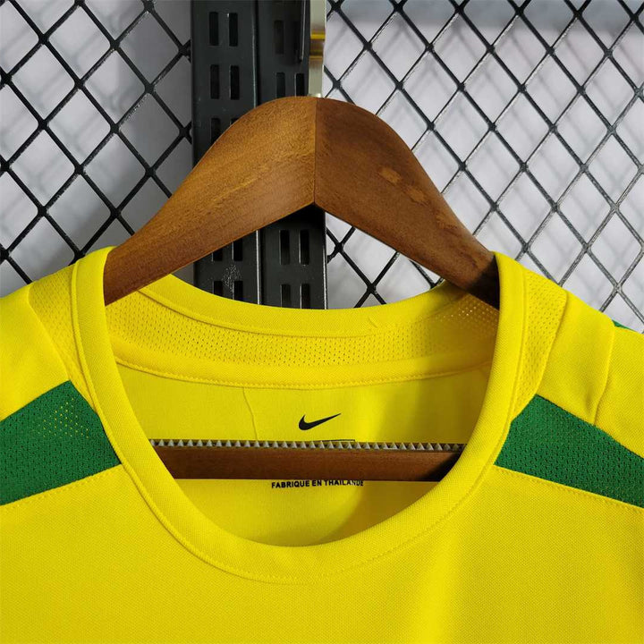 2002 Brazil Home Retro Jersey