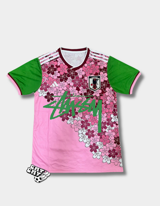 STÜSSY x JAPAN FLOWERS - PINK GREEN