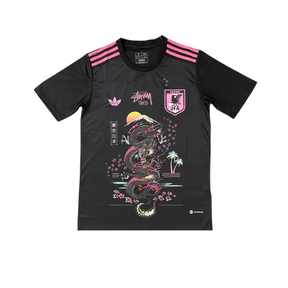 STÜSSY x “JAPAN” JERSEY - BLACK DRAGON
