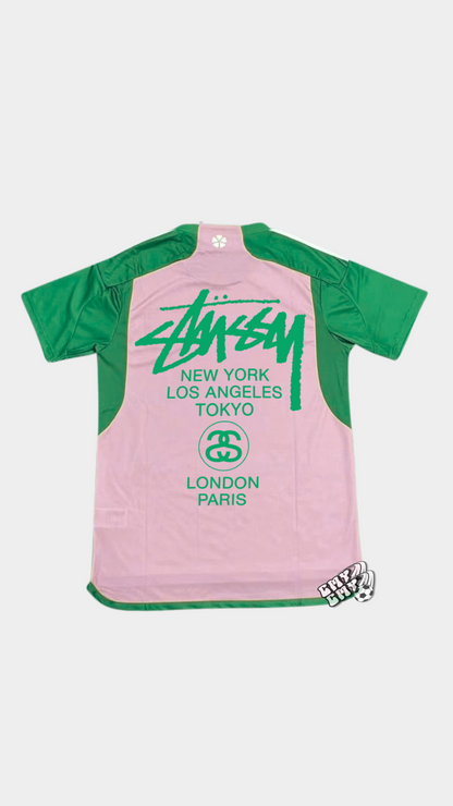 STÜSSY x “JAPAN” JERSEY - PINK
