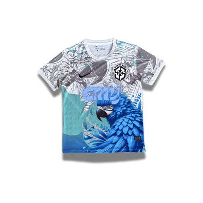 CMY x “BRASIL” TROPICAL JERSEY – BLUE AURORA ARARA EDITION