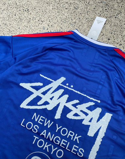 STÜSSY X “ITALY” JERSEY -  BLUE