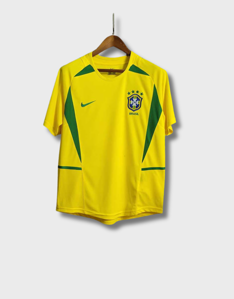 2002 Brazil Home Retro Jersey