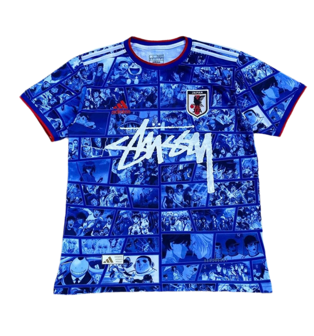 STÜSSY JAPAN JERSEY(anime edition)