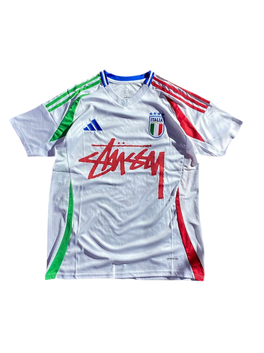 STÜSSY X “ITALY” JERSEY - white