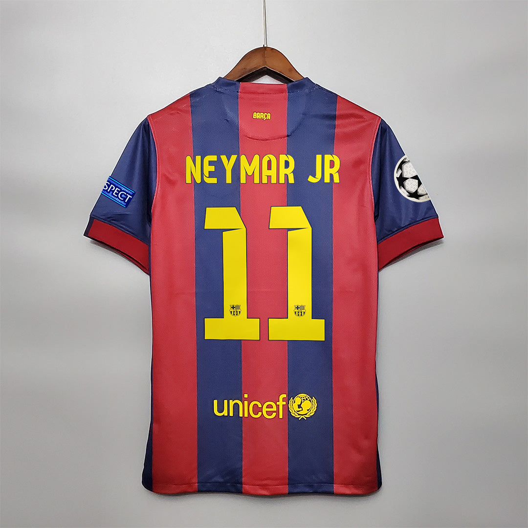2015 Barcelona Home Berlin UCL Final Retro Jersey