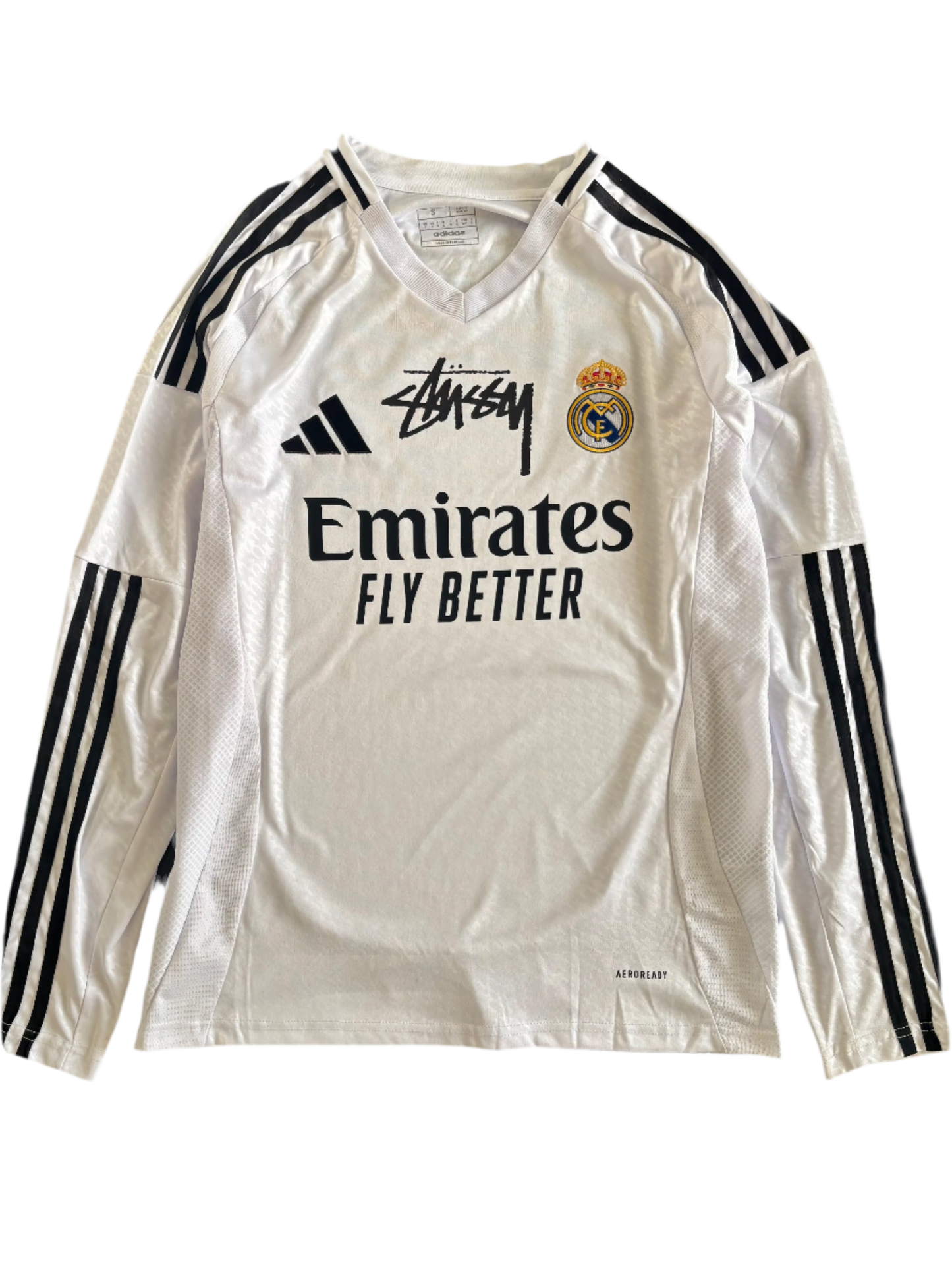 LIMITED EDITION STÜSSY x “REAL MADRID” LONGSLEEVE - 2024