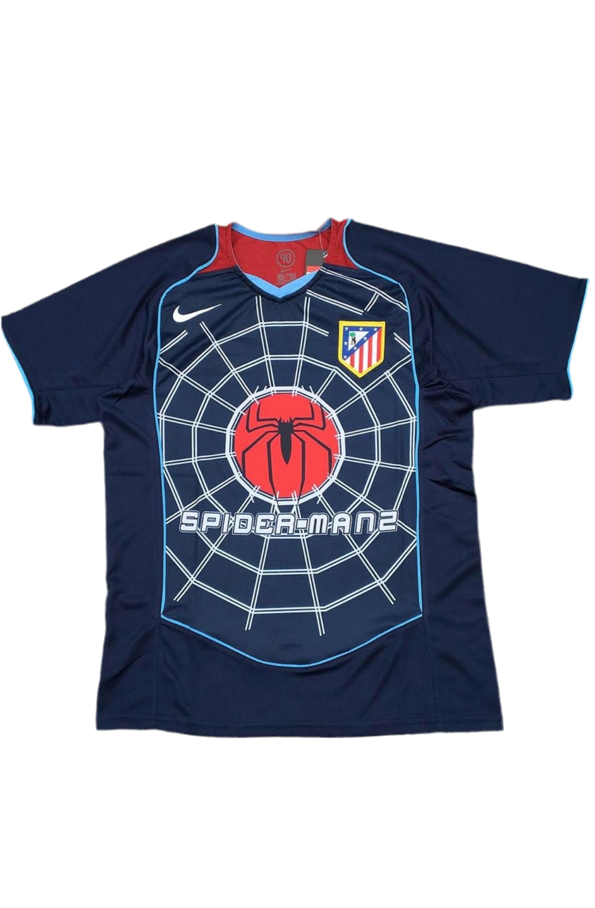 STÜSSY x “ATLETICO MADRID” JERSEY (SPIDERMAN EDITION)