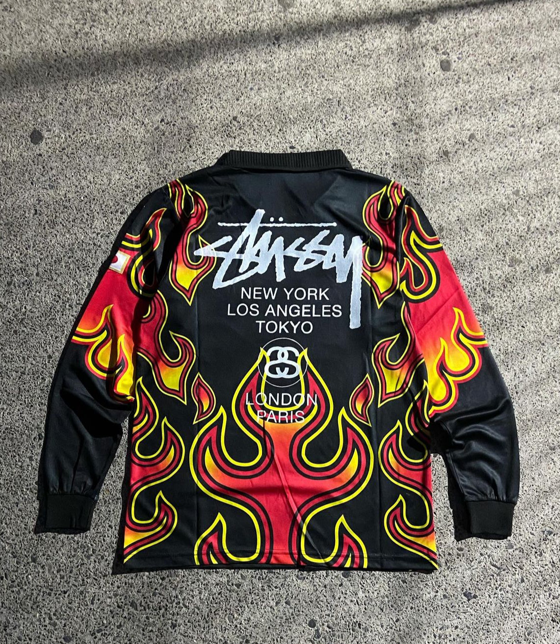 STÜSSY x “JAPAN” LONGSLEEVE - 1998 – CMY