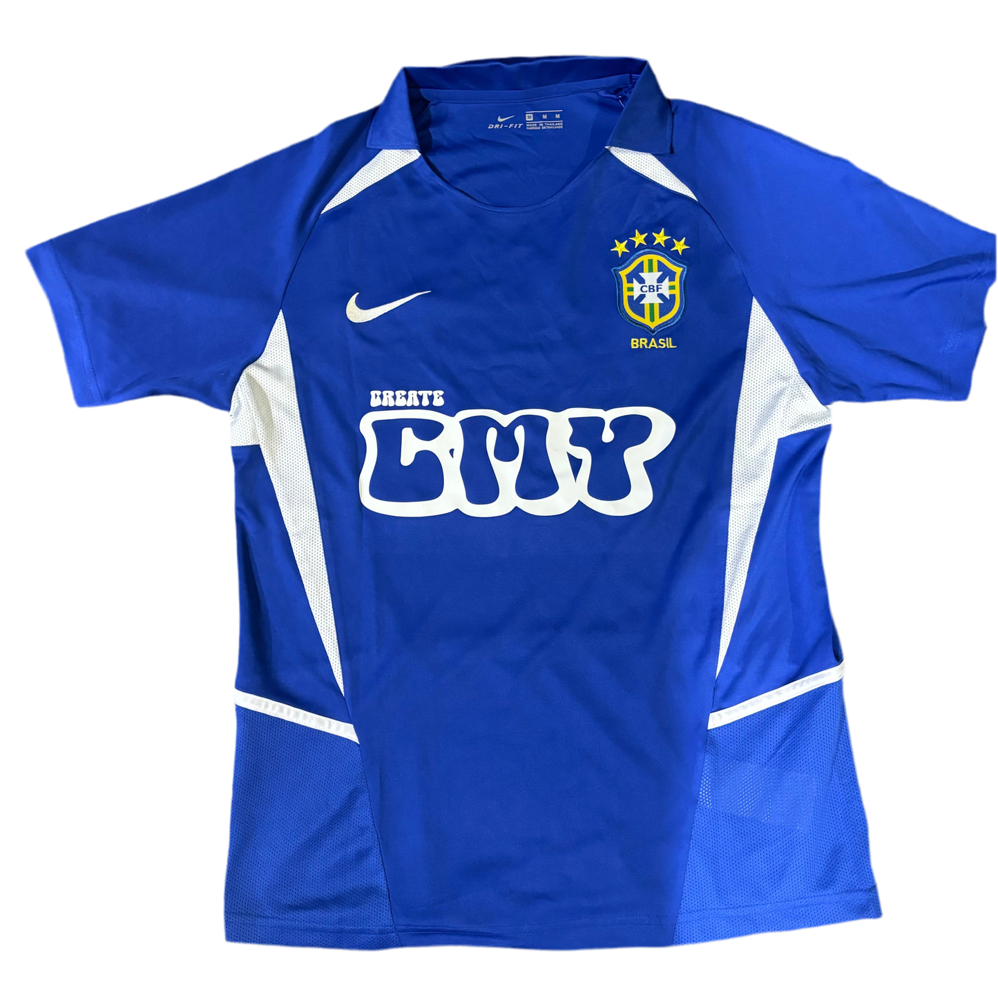 “CMY RETRO BRASIL JERSEY” - 2002 BLUE