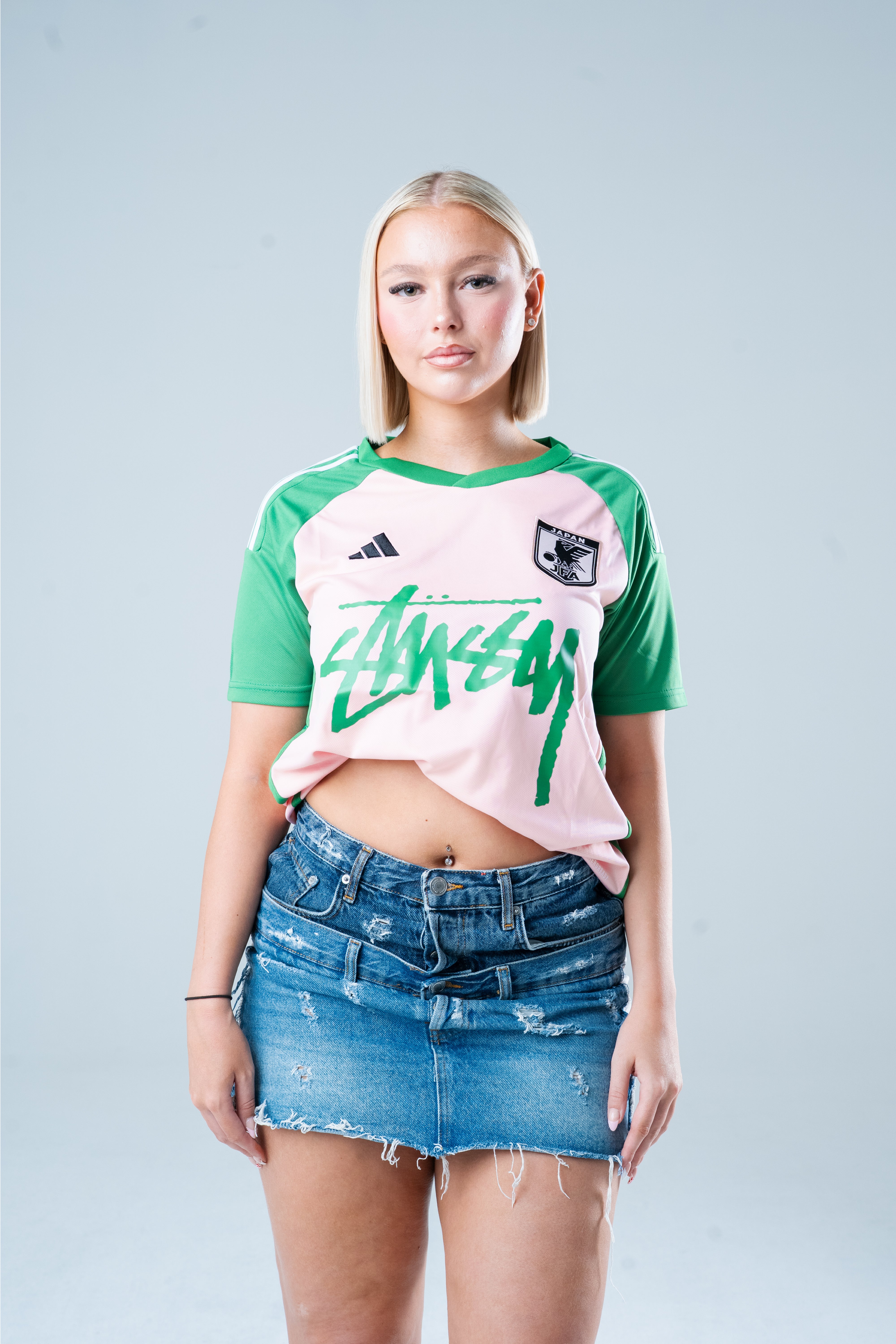 STÜSSY x “JAPAN” JERSEY - PINK – CMY