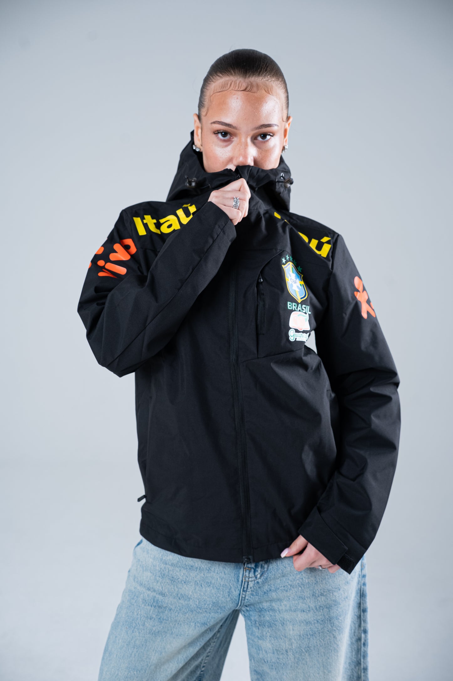 BRASIL WINDBREAKER - BLACK