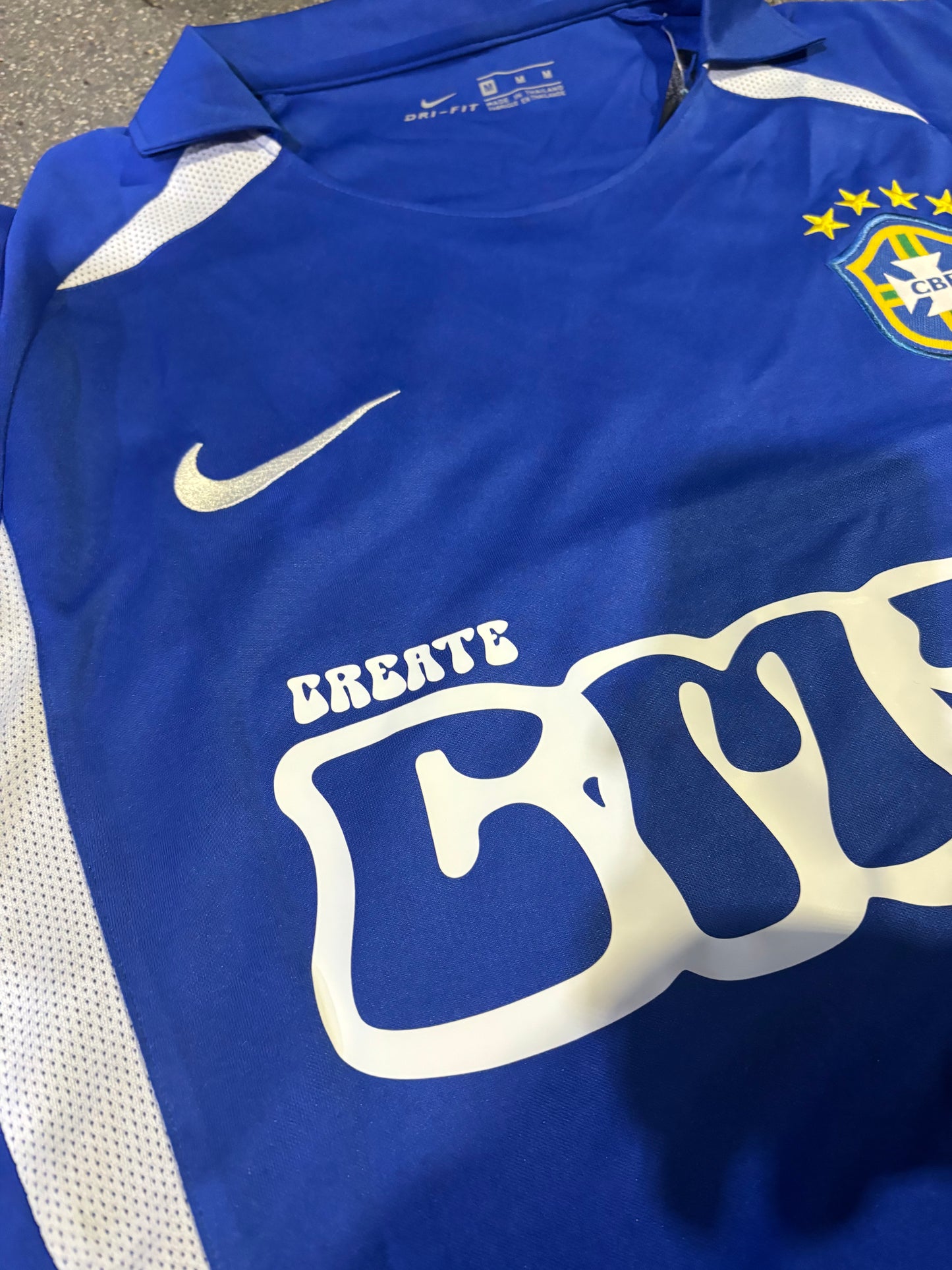 “CMY RETRO BRASIL JERSEY” - 2002 BLUE