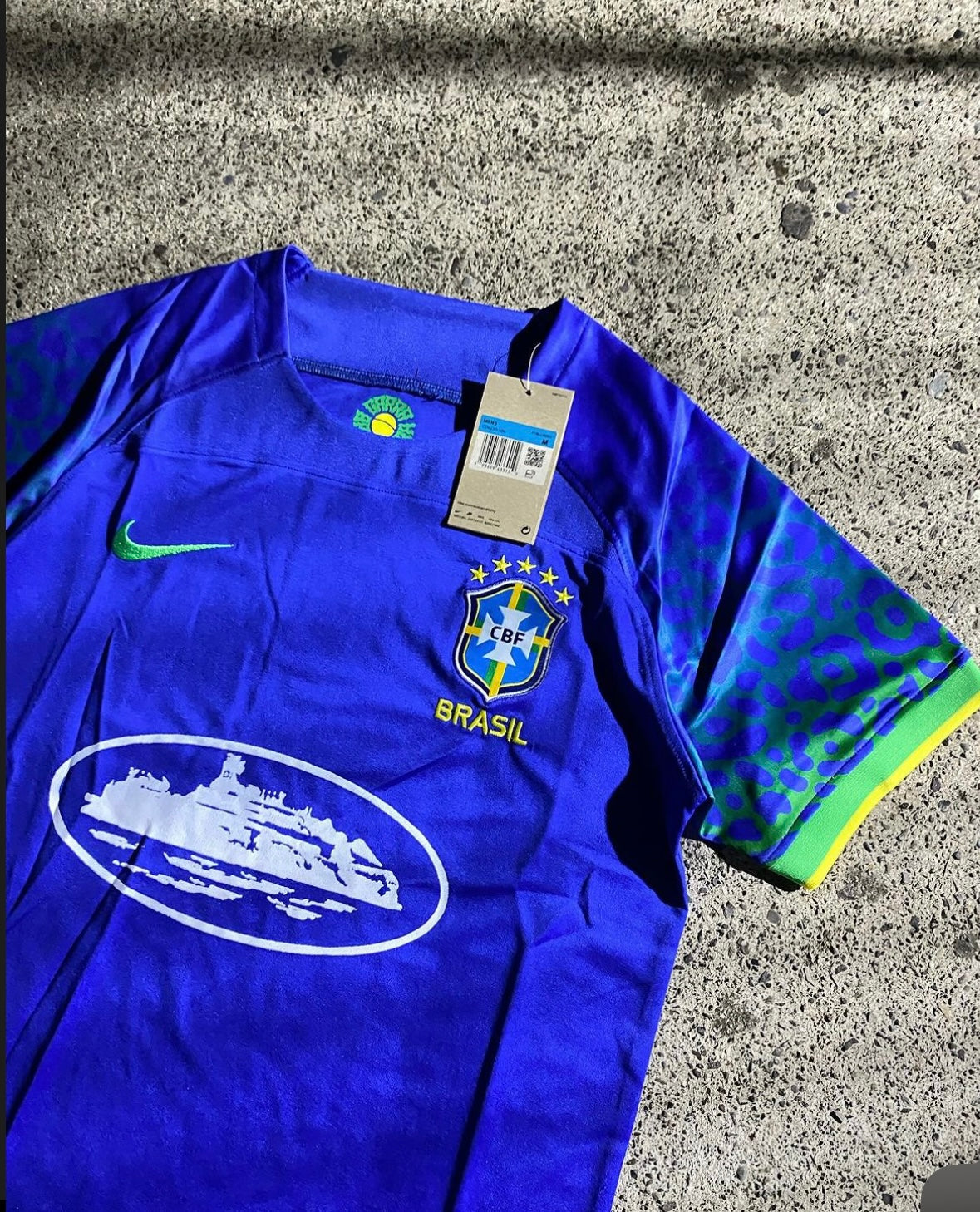 CORTEIZ x “BRASIL” JERSEY - blue