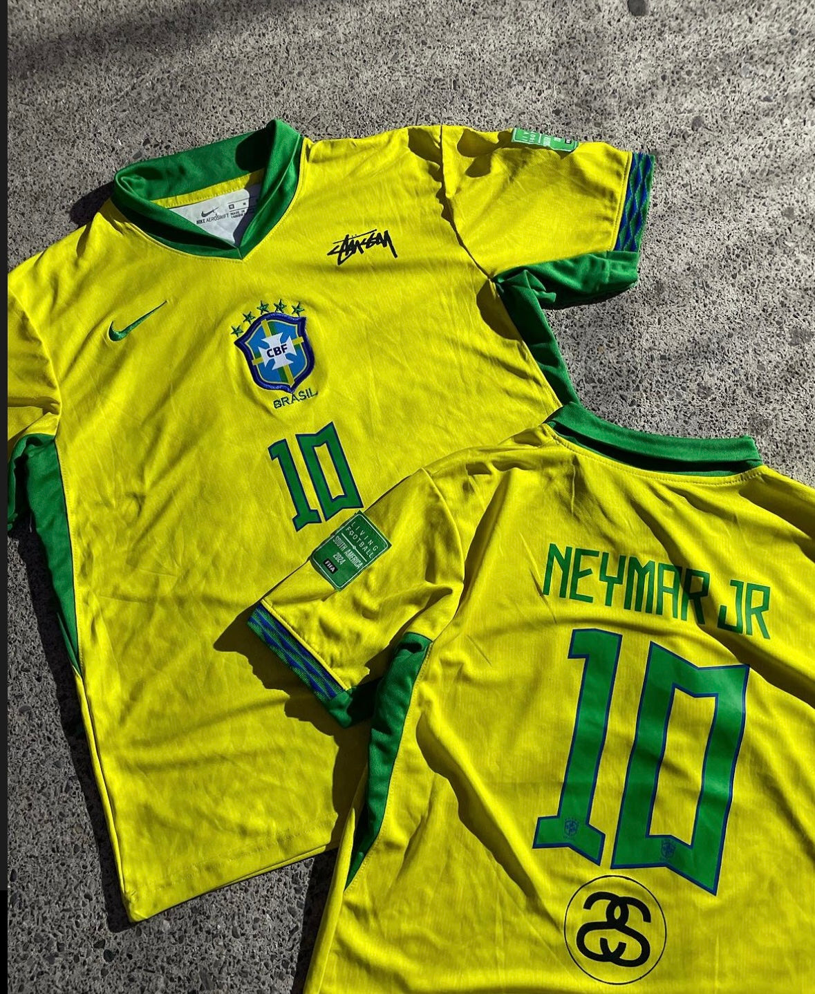 STÜSSY x “BRASIL” JERSEY - NEYMAR EDITION