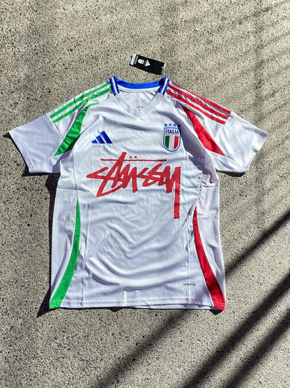 STÜSSY X “ITALY” JERSEY - white