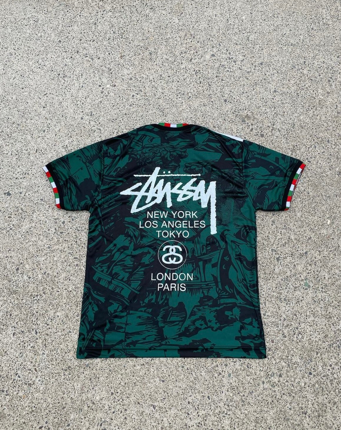 STÜSSY X “ITALY” - GREEN – CMY