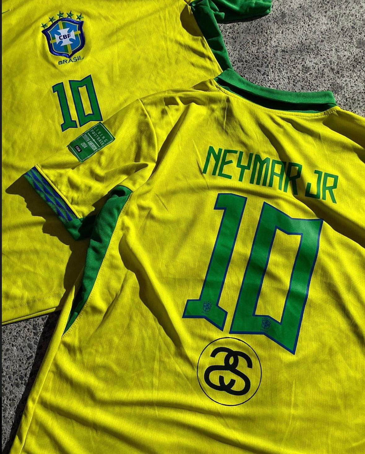 STÜSSY x “BRASIL” JERSEY - NEYMAR EDITION