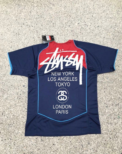 STÜSSY x “ATLETICO MADRID” JERSEY (SPIDERMAN EDITION)