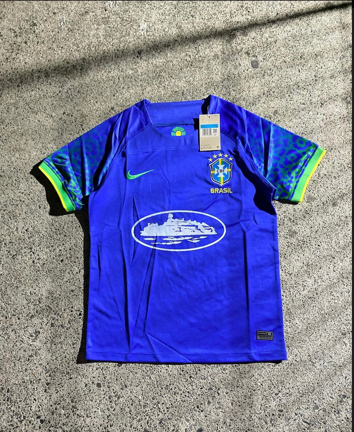 CORTEIZ x “BRASIL” JERSEY - blue