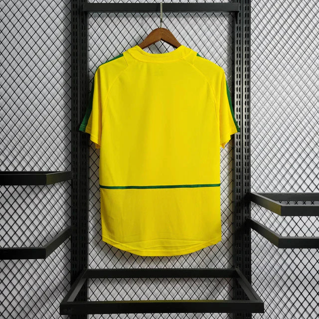 2002 Brazil Home Retro Jersey
