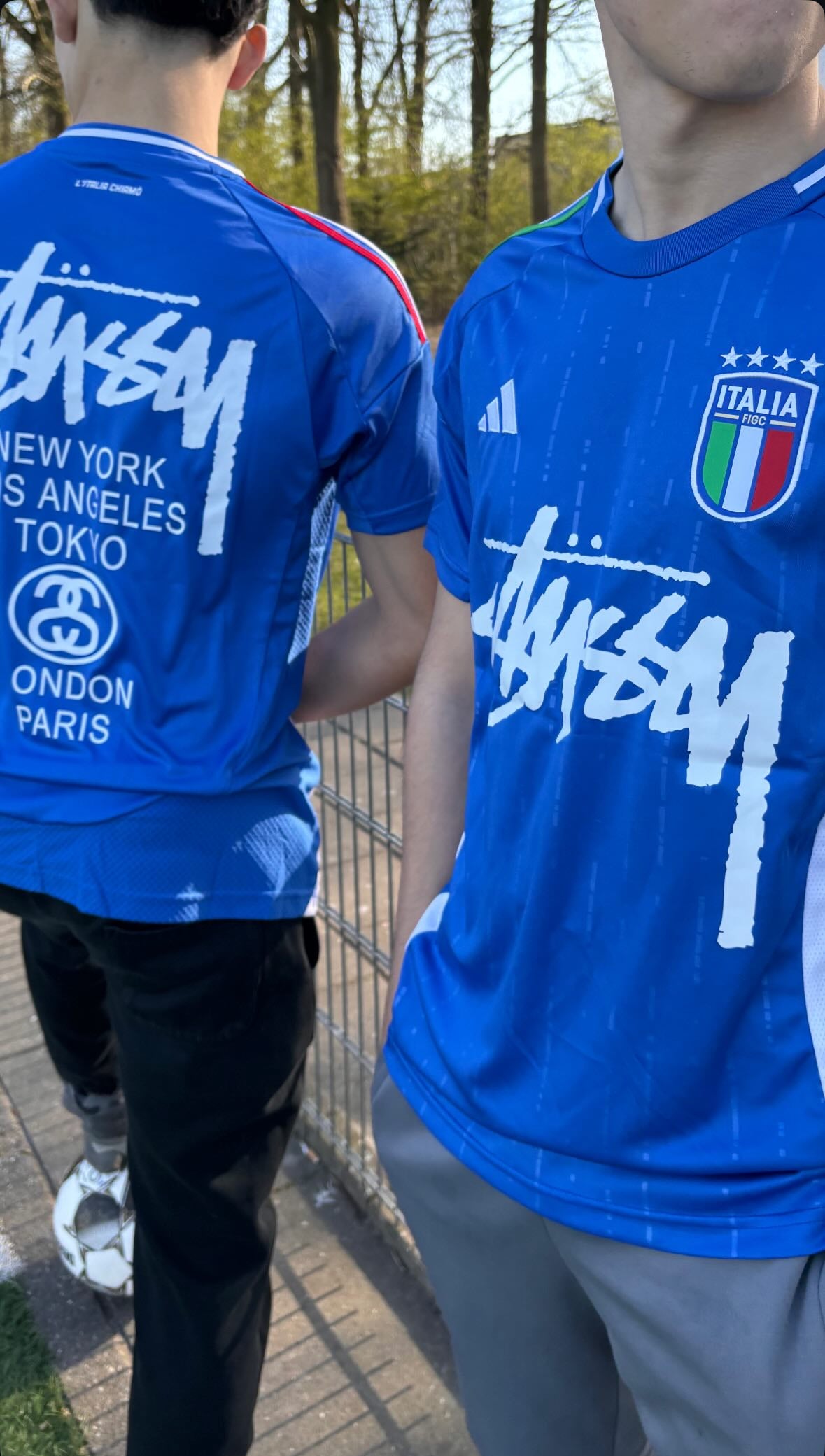 STÜSSY X “ITALY” -  BLUE