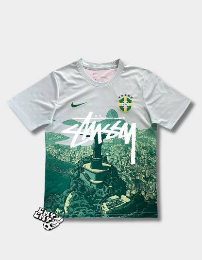 STÜSSY X BRASIL JESUS - GREEN