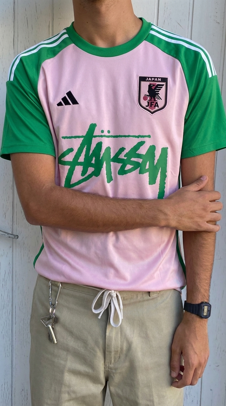 MAILLOT STÜSSY x « JAPON » - ROSE