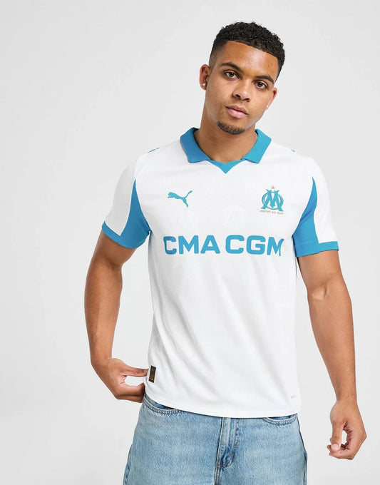 PUMA OLYMPIQUE MARSEILLE 2025/26 HOME SHIRT