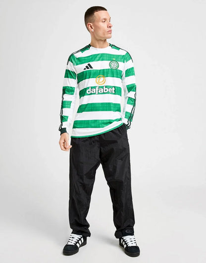 ADIDAS CELTIC 2025/26 LONG SLEEVE HOME JERSEY