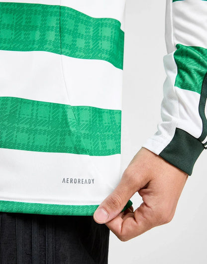 ADIDAS CELTIC 2025/26 LONG SLEEVE HOME JERSEY