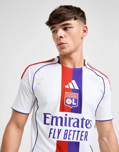 ADIDAS OLYMPIQUE LYON 2025/26 HOME JERSEY