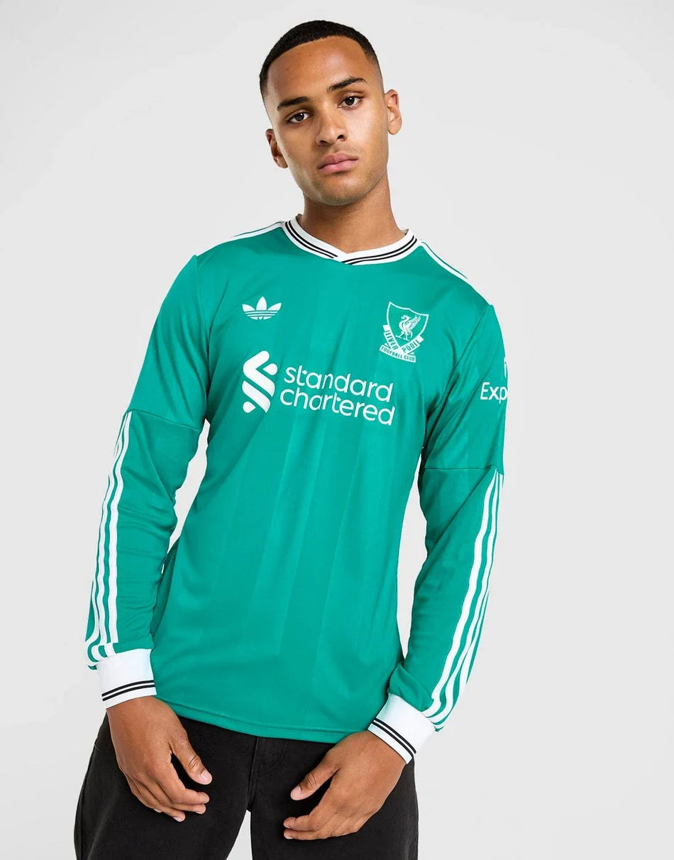 ADIDAS LIVERPOOL FC 25/26 THIRD SHIRT WITH LONG SLEEVES