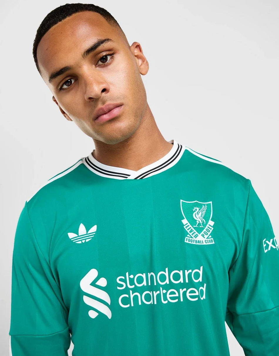 ADIDAS LIVERPOOL FC 25/26 THIRD SHIRT WITH LONG SLEEVES
