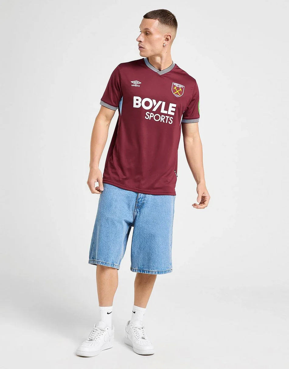 UMBRO WEST HAM UNITED FC 2025/26 HOME SHIRT