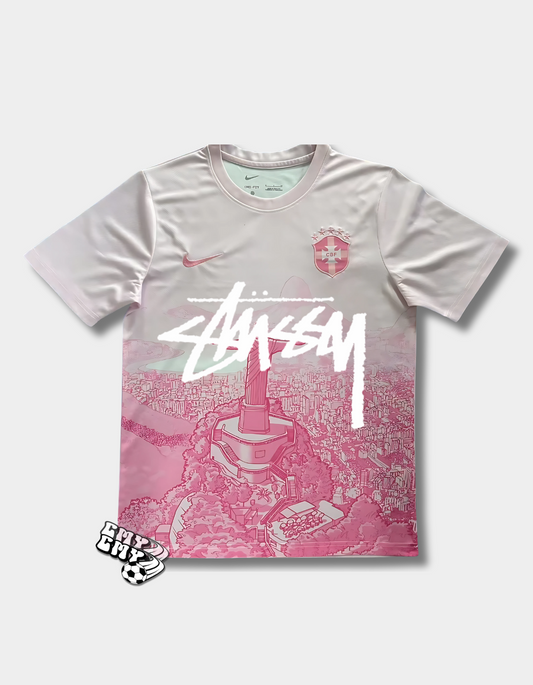 ‎STUSSY X BRASIL JESUS - PINK