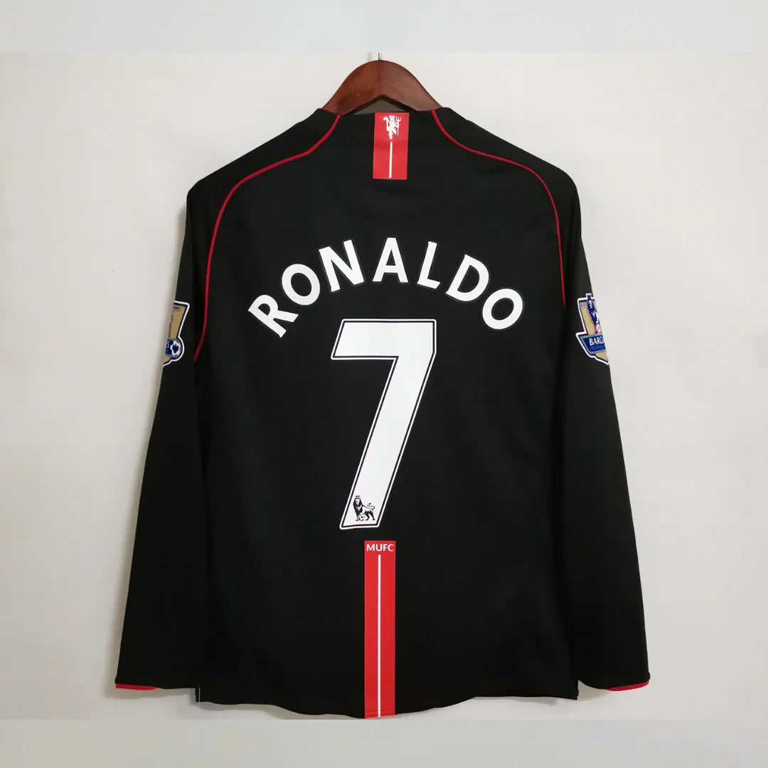Manchester United - Away  Long Sleeve 07/08