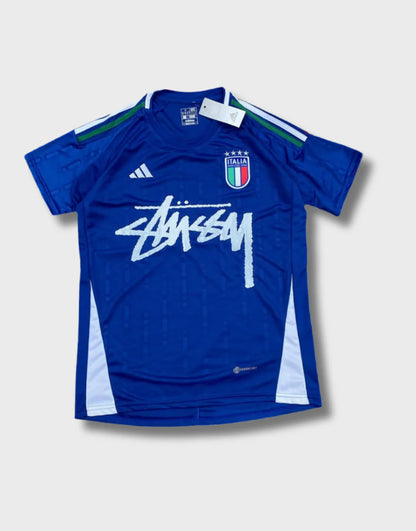 STÜSSY X “ITALY” JERSEY -  BLUE ( JUNIOR SIZE)