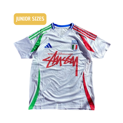 STÜSSY X “ITALY” JERSEY - white (JUNIOR SIZE)